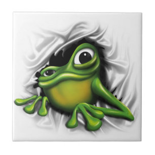 Carreau Grenouille 3d fraîche