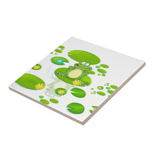 Carreau Grenouille Haltérophile