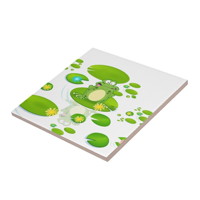 Carreau Grenouille Haltérophile (Côté)