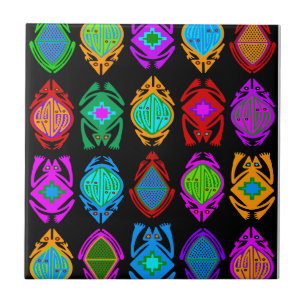 Carreau Grenouilles en fuite