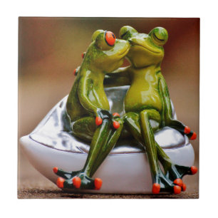 Carreau Grenouilles heureuses
