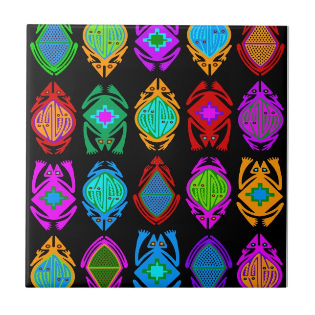 Carreau Grenouilles sauteuses (Devant)