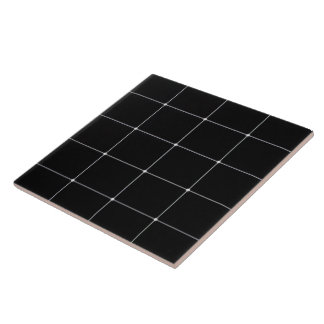 Carreau Grille Argent Minuit