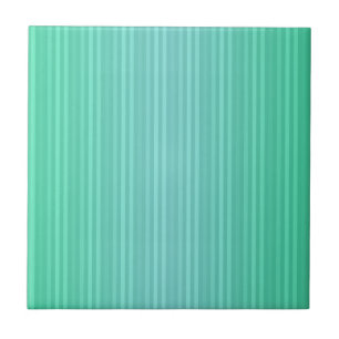 Carreau Grilles verticales Aquamarine Bleu Vert Turquoise