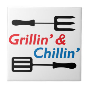 Carreau Grillin et Chillin "