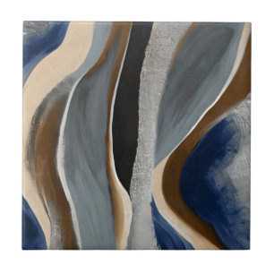 Carreau Gris Beige Waves Pierres Carrelage céramique
