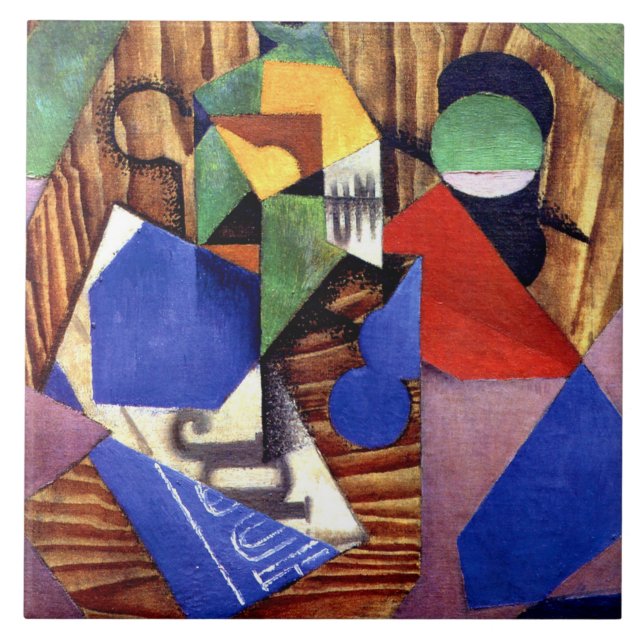 Carreau Gris - Bouteille de rhum et journal (Devant)