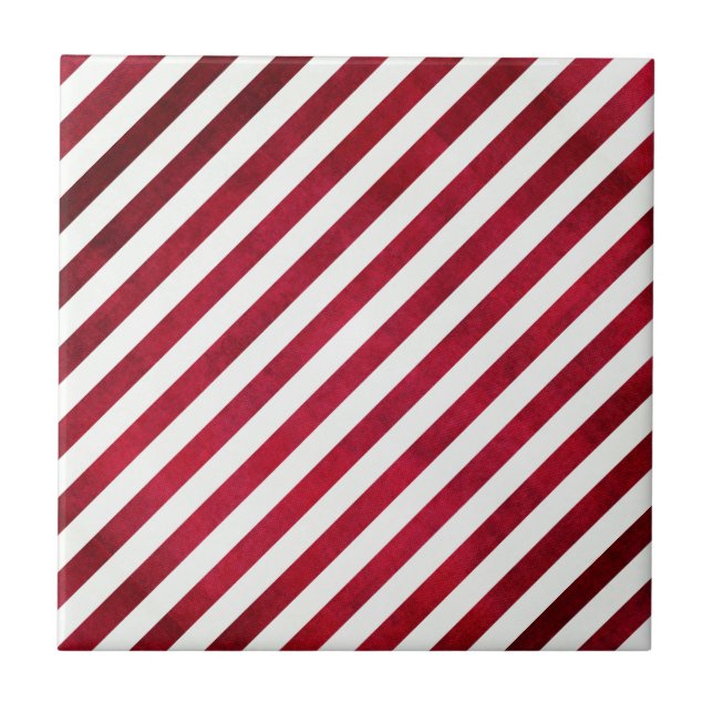 Carreau Gris rouges et blancs sur la texture du tissu par  (Devant)