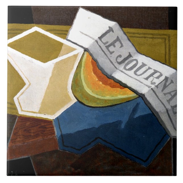 Carreau Gris - tranche de Melon (Devant)