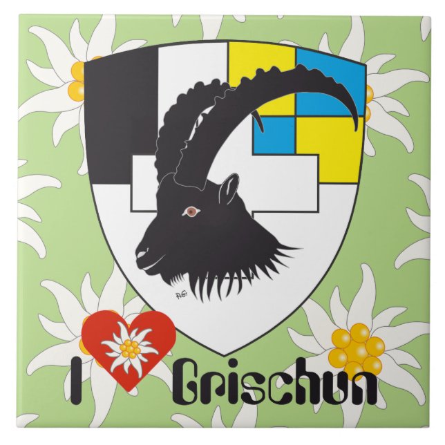 Carreau Grischun Grigioni Fliese (Devant)