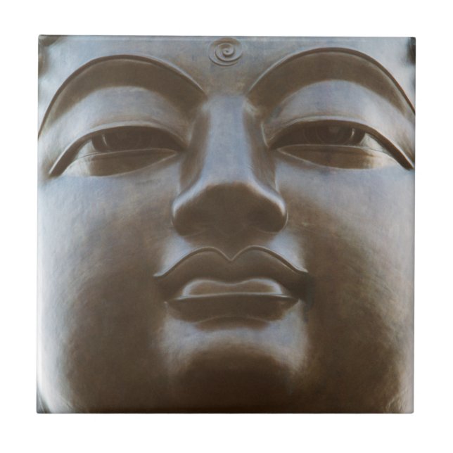 Carreau Gros plan de statue de Bouddha (Devant)