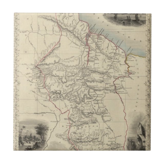 Carreau Guayana britannique (Devant)