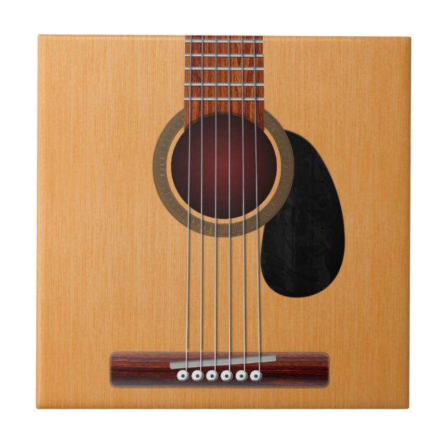 Carreau Guitare acoustique (Devant)