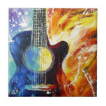 Carreau Guitare de basse<br><div class="desc">Bass guitare huile peinte sur toile sans cadre,  comme les bords sont peints,  100% fait à la main avec huile de haute qualité et couteau à palette . Décorez votre intérieur et sentez de grandes émotions positives du travail.</div>