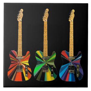 Carreau Guitares électriques Animées