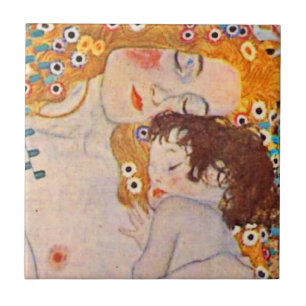 Carreau Gustav Klimt Âge de la femme Carrelage en cérami