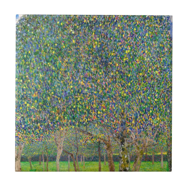 Carreau Gustav Klimt - Arbre à poires (Devant)