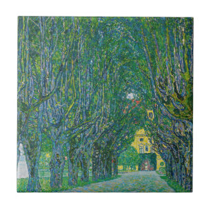 Carreau Gustav Klimt - Avenue dans le parc Schloss Kammer