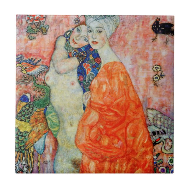 Carreau Gustav Klimt - Femmes amis (Devant)