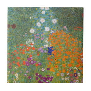 Carreau Gustav Klimt Fleur Jardin Cottage Nature