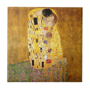 Carreau Gustav Klimt La Peinture Classique Du Kiss