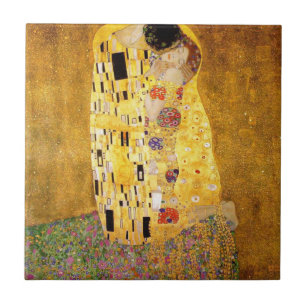 Carreau Gustav Klimt la tuile de baiser