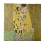 Carreau Gustav Klimt - Le baiser<br><div class="desc">The Kiss / Der Kuss - Gustav Klimt en 1907-1908</div>