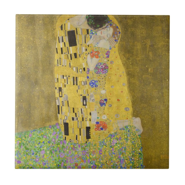 Carreau Gustav Klimt - Le baiser (Devant)