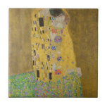Carreau Gustav Klimt "Le Baiser"<br><div class="desc">Le chef d'oeuvre de Gustav Klimt : "Le Baiser". "The Kiss", créé par le peintre autrichien Gustav Klimt. Il est considéré comme son oeuvre la plus célèbre. Il le peint entre 1907 et 1908, point culminant de sa "période d'or", lorsqu'il peint un certain nombre d'oeuvres utilisant la feuille d'or. L'Autriche...</div>