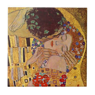 Carreau Gustav Klimt Le Tuile De Céramique Vintage Du Bai