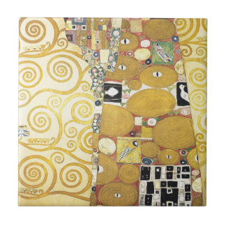 Carreau Gustav Klimt - l'étreinte - illustration classique