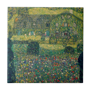 Carreau Gustav Klimt - Maison de campagne de l'Attersee