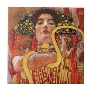 Carreau Gustav Klimt - Médecine de l'hygiène Déesse de la