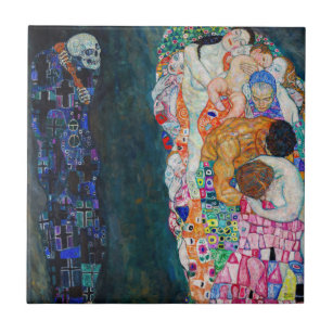 Carreau Gustav Klimt - Mort et vie
