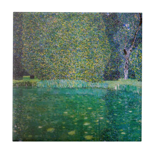 Carreau Gustav Klimt - Parc Schloss Kammer am Attersee (Devant)