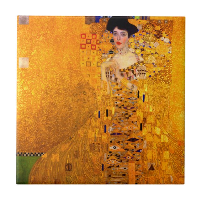 Carreau Gustav Klimt Portrait d'Adele Bloch Bauer (Devant)