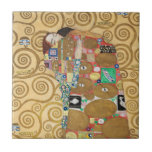 Carreau Gustav Klimt - Réalisation, Stoclet Frieze<br><div class="desc">L'Arbre de Vie,  La Frieze Stoclet,  Amateurs de réalisation - Gustav Klimt,  Carton,  1909</div>