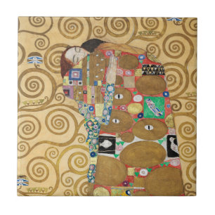 Carreau Gustav Klimt - Réalisation, Stoclet Frieze