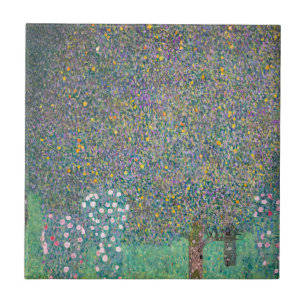 Carreau Gustav Klimt - Roseraies sous les Arbres