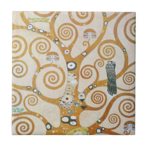 Carreau Gustav Klimt The Tree of Life Art Nouveau