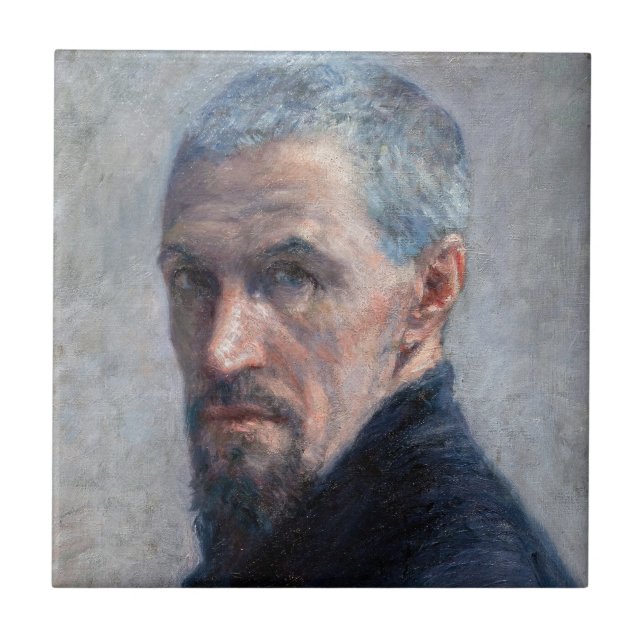 Carreau Gustave Caillebotte - Autoportrait (Devant)