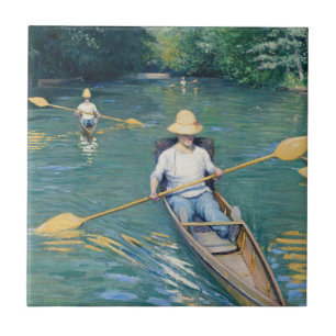 Carreau Gustave Caillebotte - Esquisse sur l'Yerres