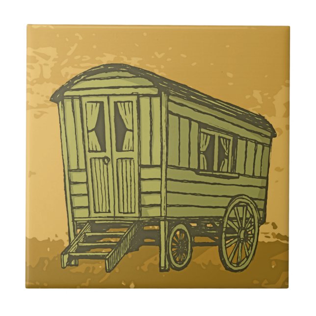 Carreau Gypsy caravan (Devant)