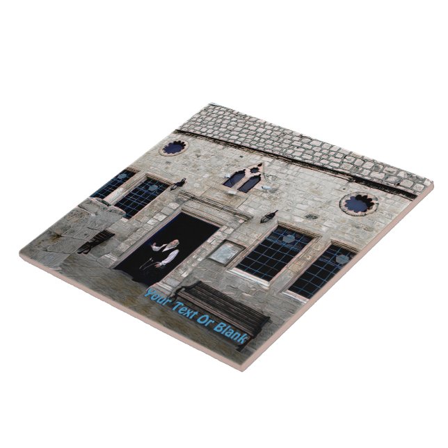 Carreau Ha-Ari Ashkenazi Shul - Tzfat (Côté)