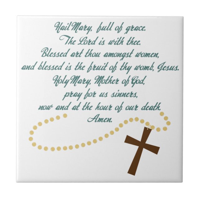 Carreau Hail Mary (Devant)