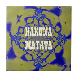 Carreau Hakuna matata beautiful amazing feminine African A