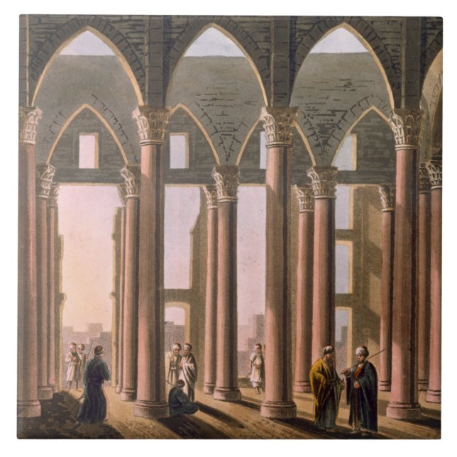 Carreau Hall de Joseph dans le château du Caire, plaquent (Devant)
