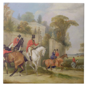 Carreau Hall du célibataire, le rassemblement, 1835 (huil