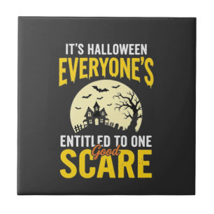 Carreau Halloween à tous intitulé un design de frayeur_1