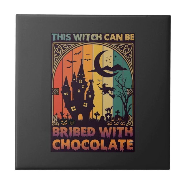 Carreau Halloween Cette Sorcière Peut Être Corrompue Maiso (Devant)